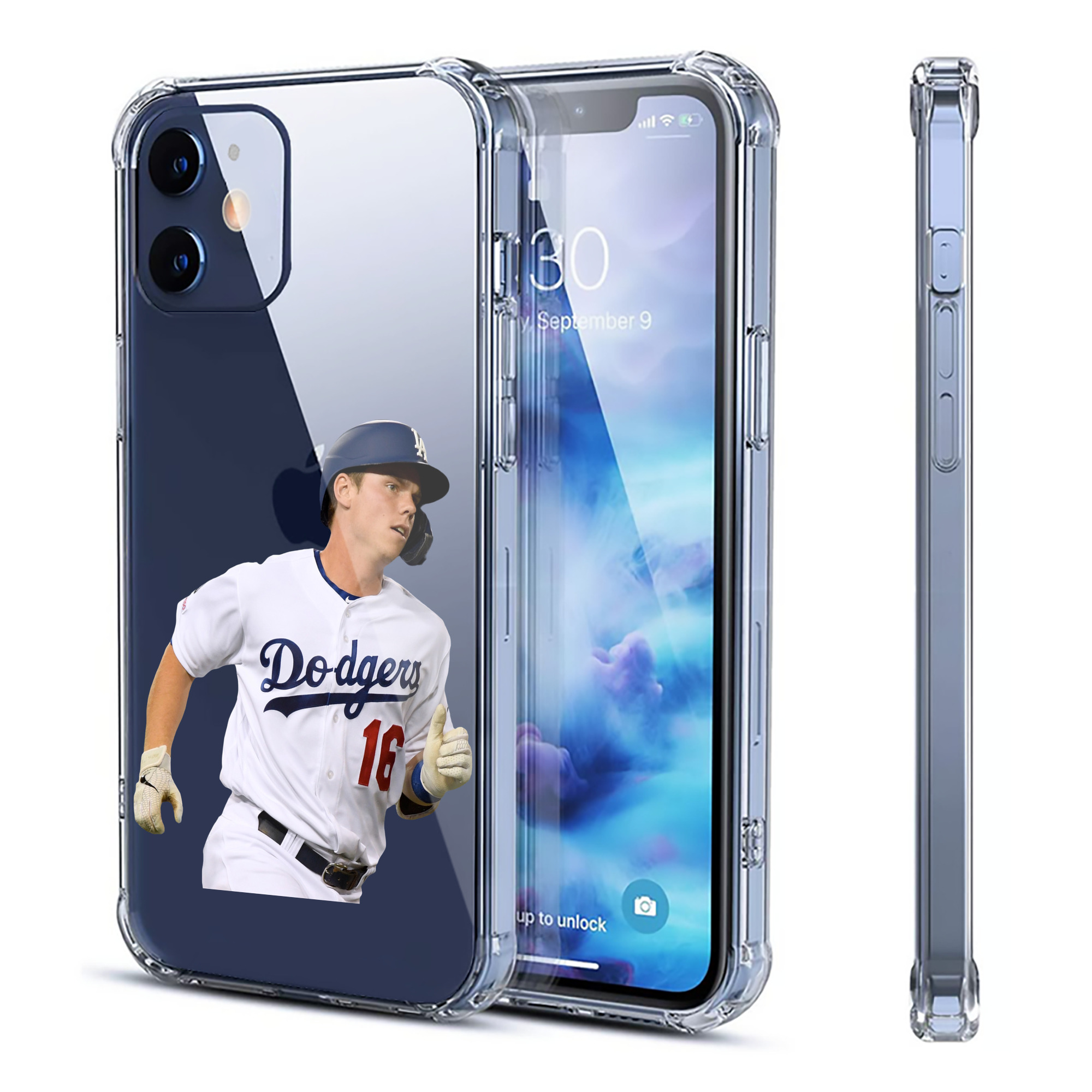  Clear IPhone 12 Case – Soft TPU With UV Print – Enhanced Drop Protection, Precise Fit, Anti-Fingerprint, Customizable Design, Scratch-Resistant, Yellow-Resistant